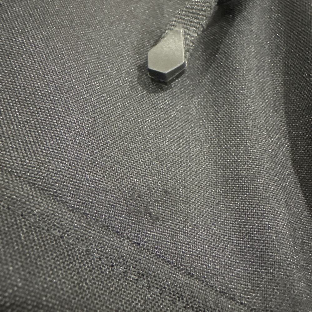 Vintage 00's Volcom Let It Storm Animal Skull Ghost Black Fleece Jacket Men's S - Picture 13 of 13